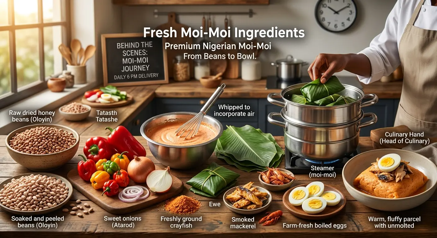 Fresh Moi-Moi Ingredients