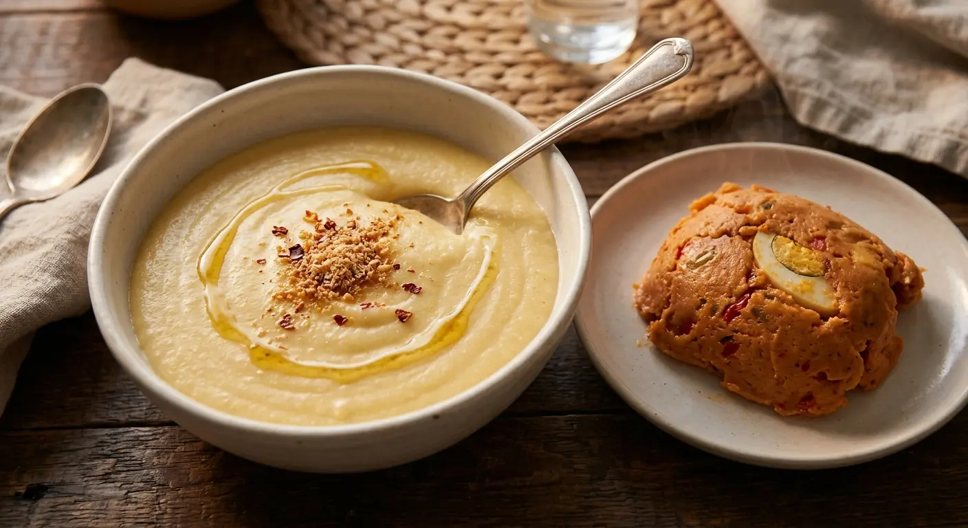 Velvety Pap and Moi-Moi Pairing